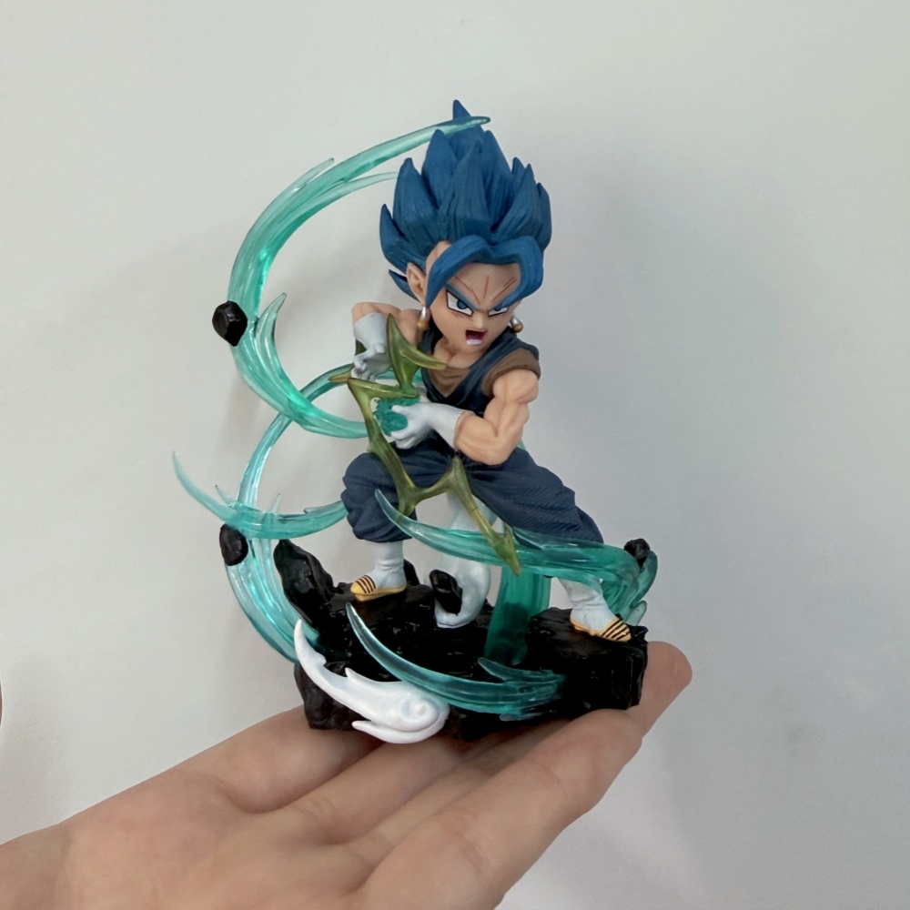 Resin Art Dragon Ball Z - ホットドラゴンボール Z アニメフィギュア Q バージョンベジータ 10