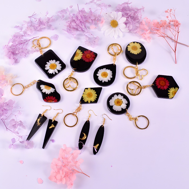シリコンモールド,エポキシ樹脂,混合型,ジュエリー作り,キャ - Resin Art Work のレビューと価格