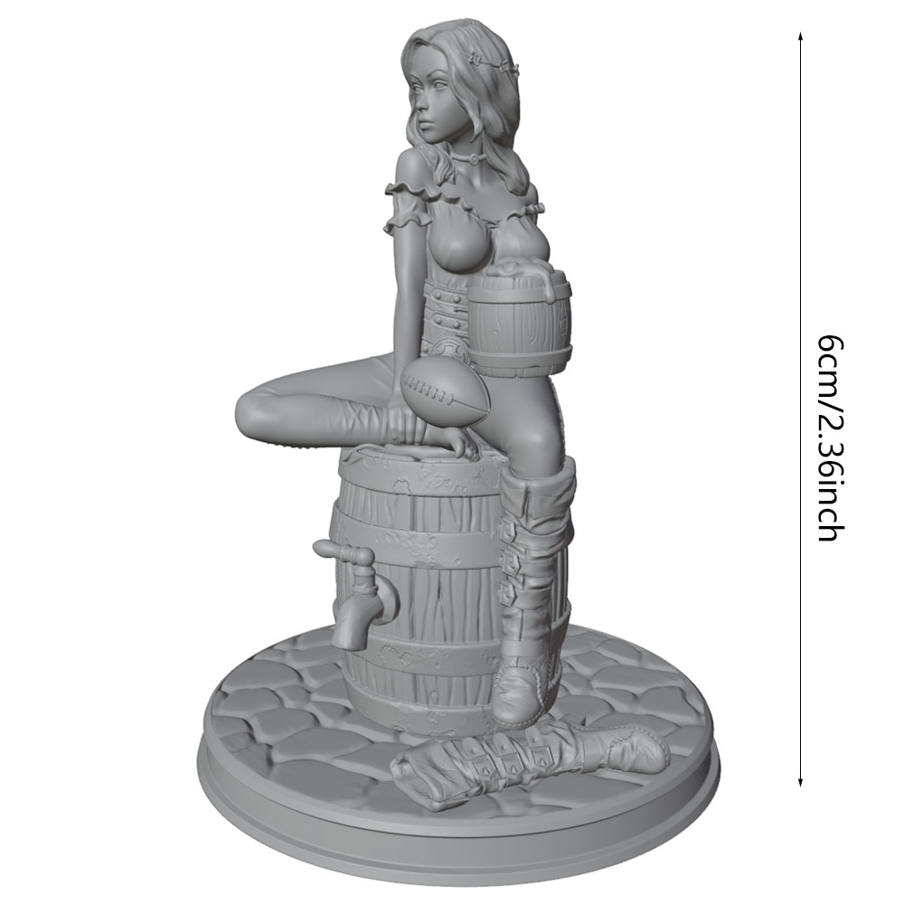 1/24スケールのミニチュア樹脂製モデル像、75mmフィギュ - Resin Art And Wood のレビューと価格
