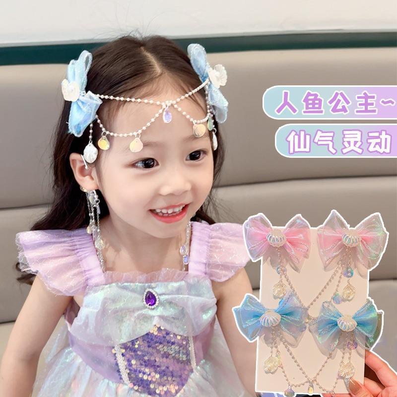 かわいいマーメイドヘアチェーンフェイクパール＆レジンスタータ - Resin Art For Kids のレビューと価格