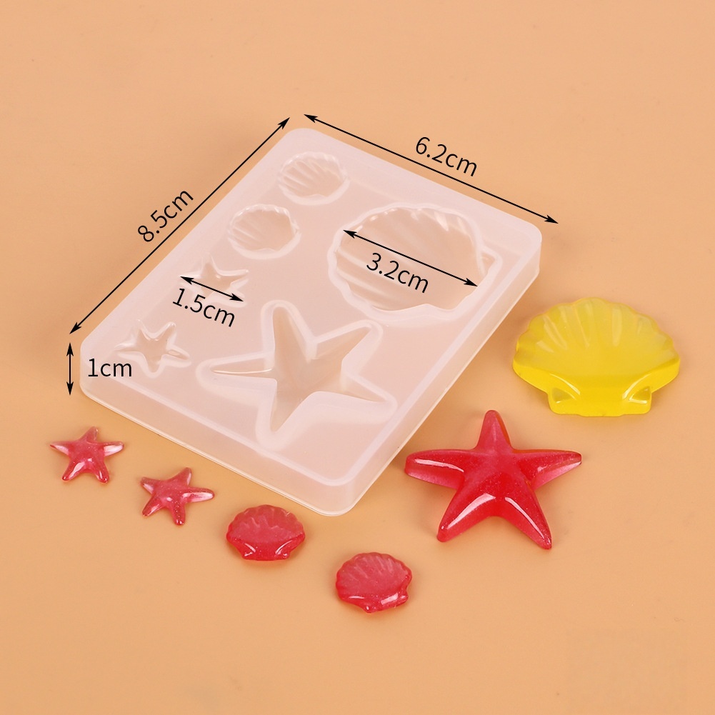 DIY 海洋テーマクリスタルエポキシ樹脂シェルジュエリーペン - Resin Art Liquid のレビューと価格