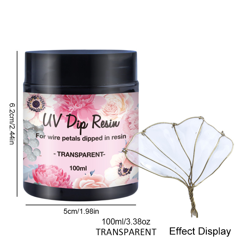 12色のUVディッピングレジン（ワイヤー形状用） – 1本あ - Resin Art Liquid のレビューと価格