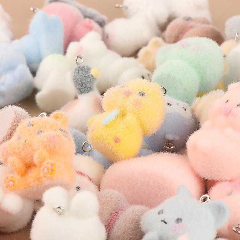 樹脂製カートゥーン3DフロッキングDIYペンダント 5/10 - Resin Art Class のレビューと価格