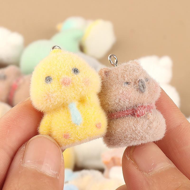 樹脂製カートゥーン3DフロッキングDIYペンダント 5/10 - Resin Art Class のレビューと価格