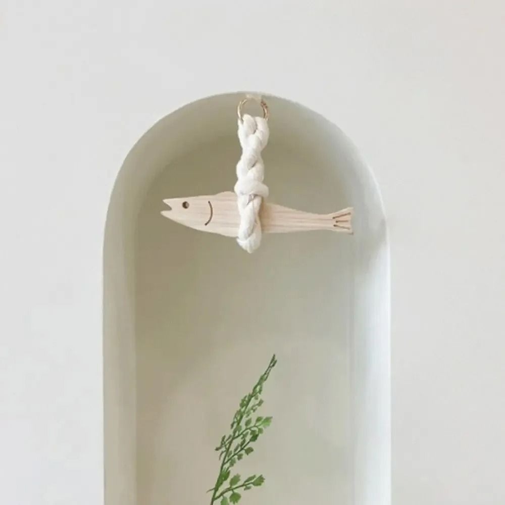 魚の吊り下げ飾り 木製魚の車の装飾品 ベル付き 吊り下げ可能 - Resin Art And Wood のレビューと価格