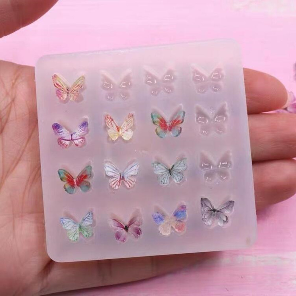 小さな蝶の形をした金型のペンダント,日曜大工用のエポキシ樹脂 - Resin Art And Deco のレビューと価格