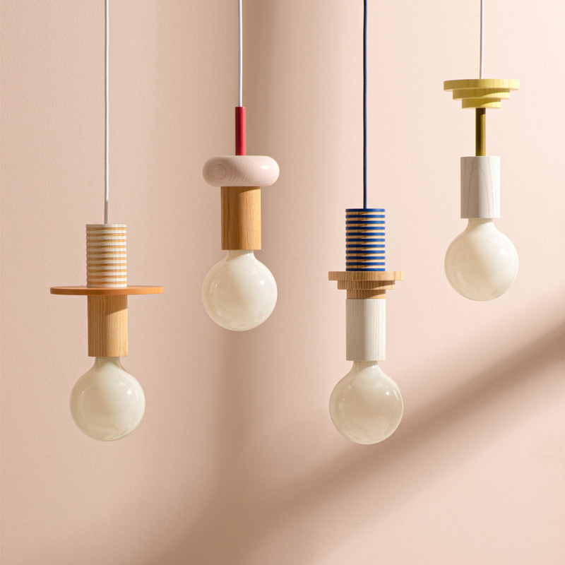 JUNIT ダイアペンダントランプモダンウッド LED ペン - Resin Art And Wood のレビューと価格