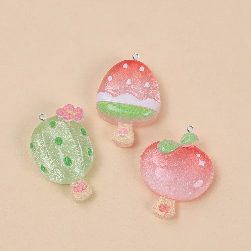 10個入り カワイイ 夏のアイスキャンディー レジンペンダン - Resin Art And Deco のレビューと価格