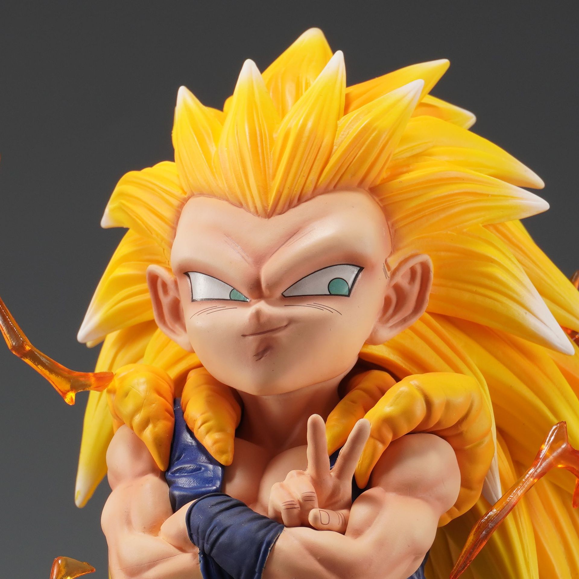ドラゴンボール Z フィギュア超サイヤ人ゴテンクスアニメ置物 - Resin Art Dragon Ball Z のレビューと価格